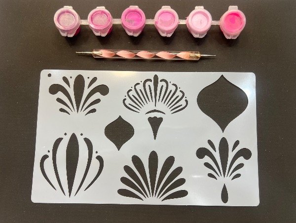 Producto - Esténciles decorativos para puntillismo - 0