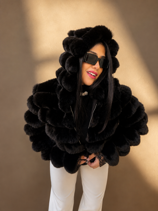 Producto - Campera Clean Negro Rostova