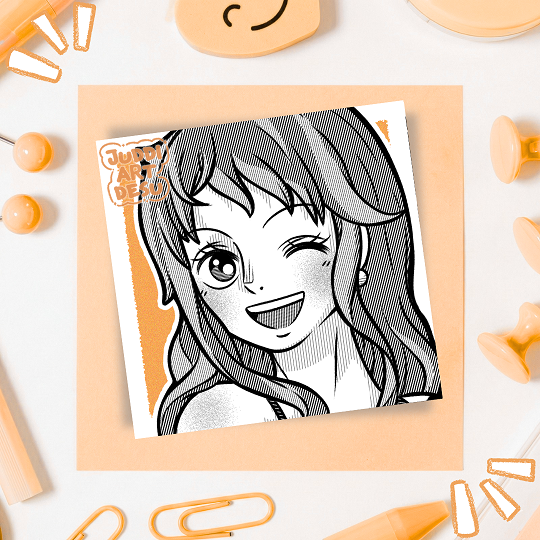 Producto - Sticker Icon Nami // One Piece