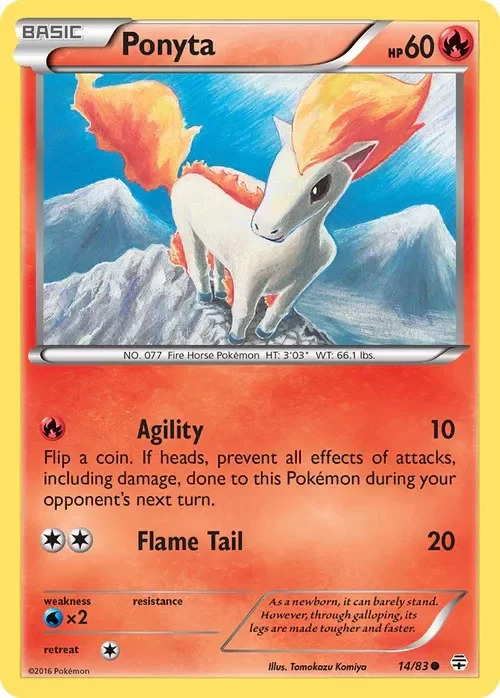 Producto - Ponyta - 14/83 - Generations