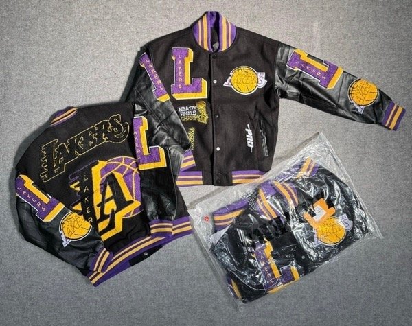 Producto - Campera Lakers estilo universitaria