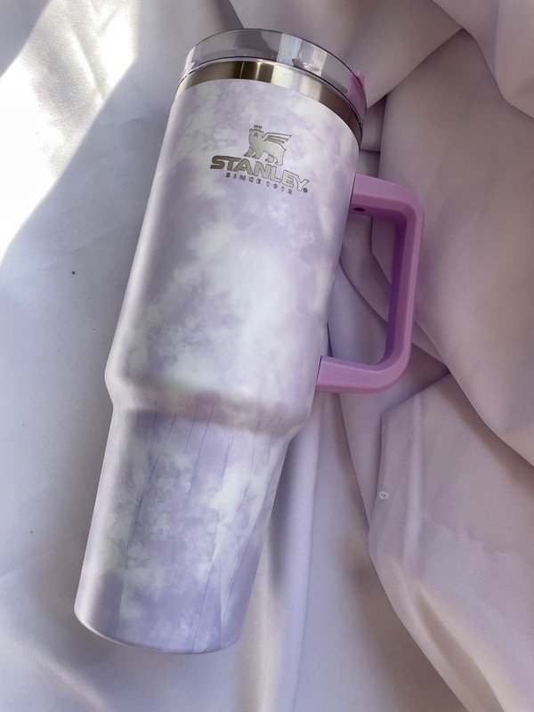 Producto - Vaso Stanley lila con sorbete