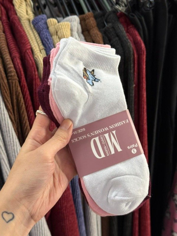 Producto - Soquetes x3 Unicornio