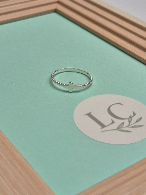 Producto - Anillo Rosario Plata