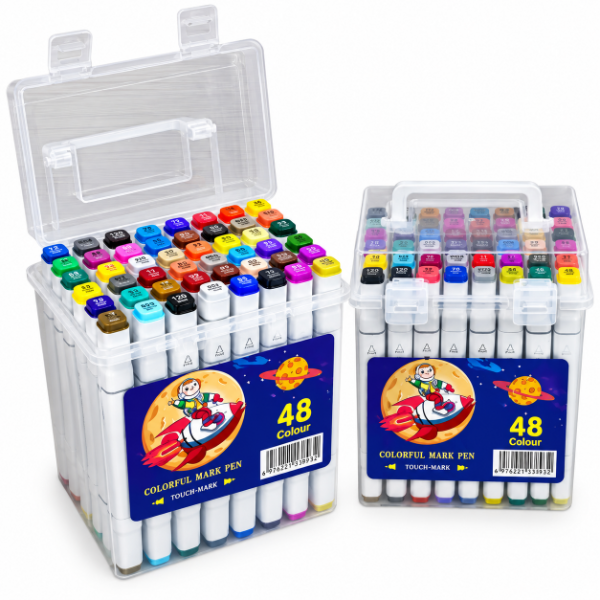 Producto - MARCADORES Doble Punta x48u.