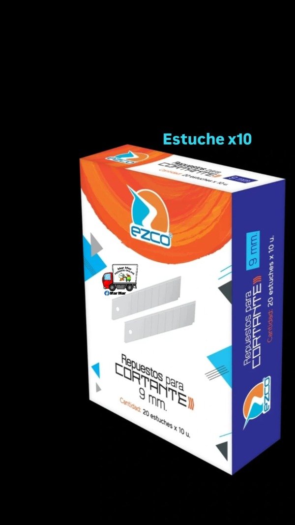 Producto - Repuesto para trincheta 9mm (mayor)