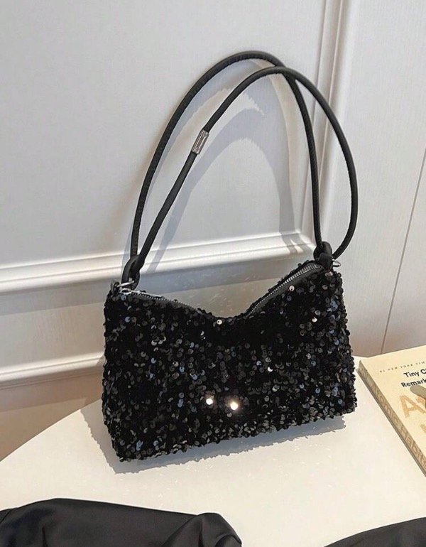 Producto - Cartera lentejuelas NEGRO