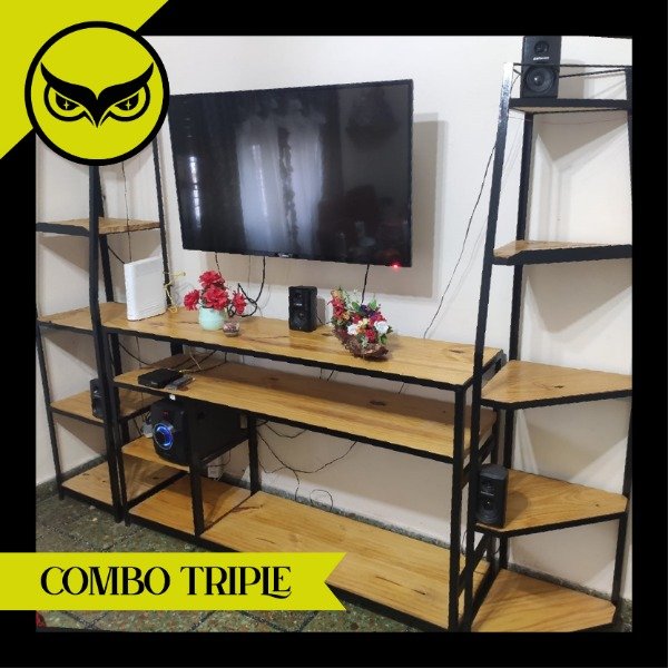Producto - Rack de TV + estanterías