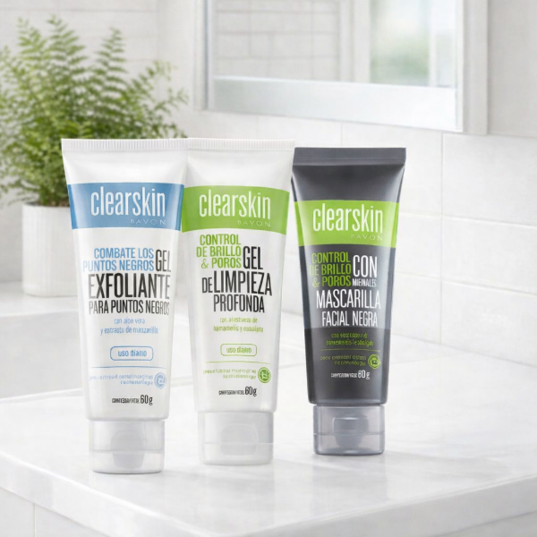 Producto - COMBO LIMPIEZA PROFUNDA PUNTOS NEGROS CLEARSKIN -