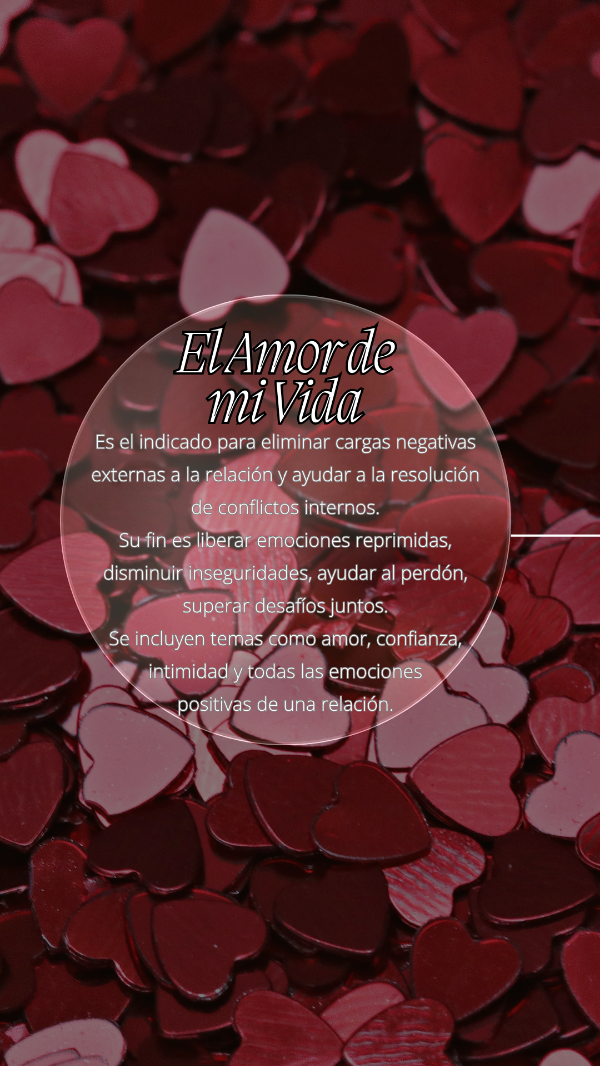 Producto - El Amor de mi Vida - VÍNCULOS