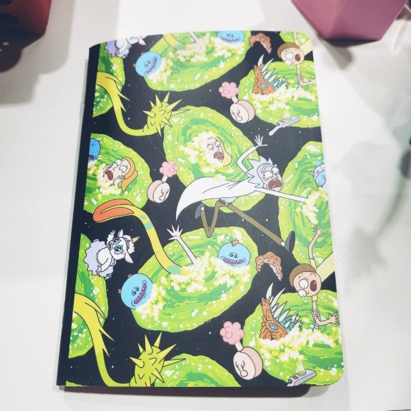 Producto - CUADERNO A5 RICK N MORTY