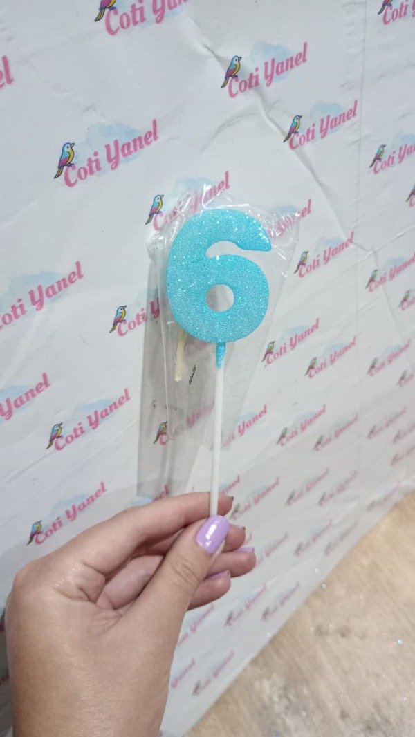 Producto - Velas de numeros - 2