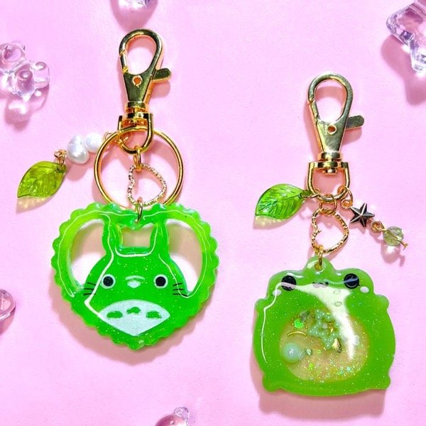 Producto - Shaker Froggie Y Totoro Verde Lechuga