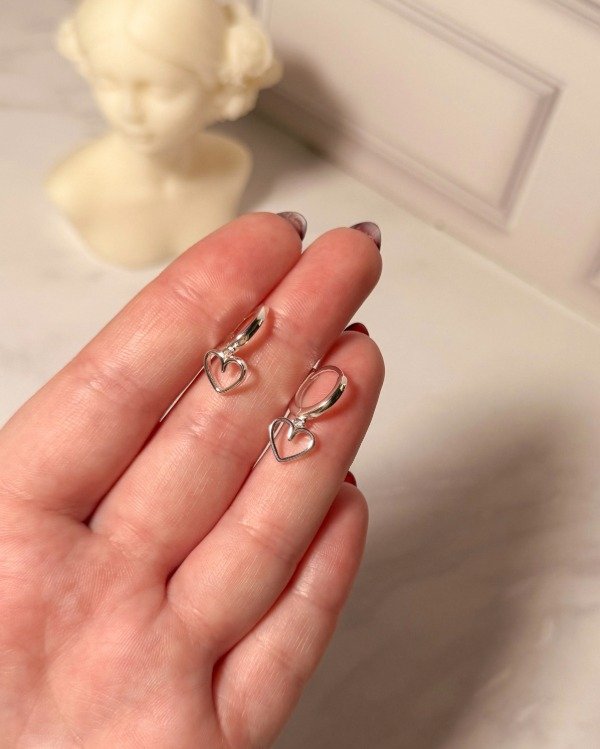 Producto - Argollas corazón lisas