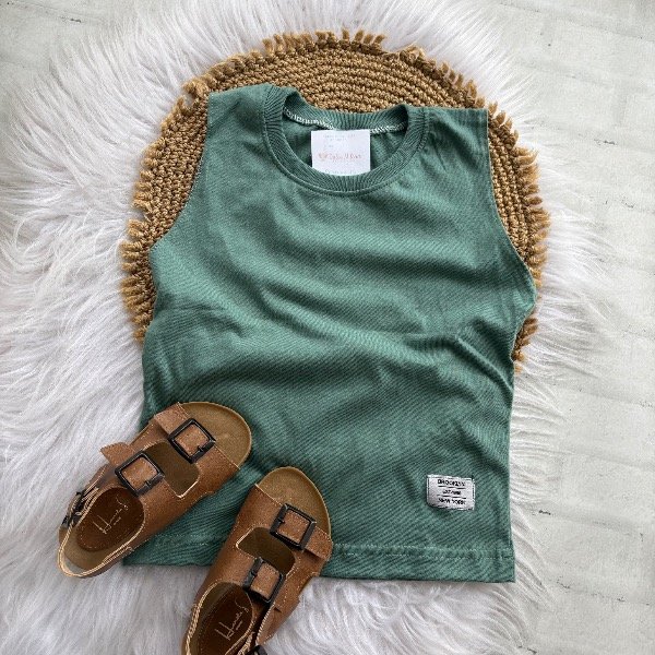Producto - Musculosa lisa para niños hasta el 16