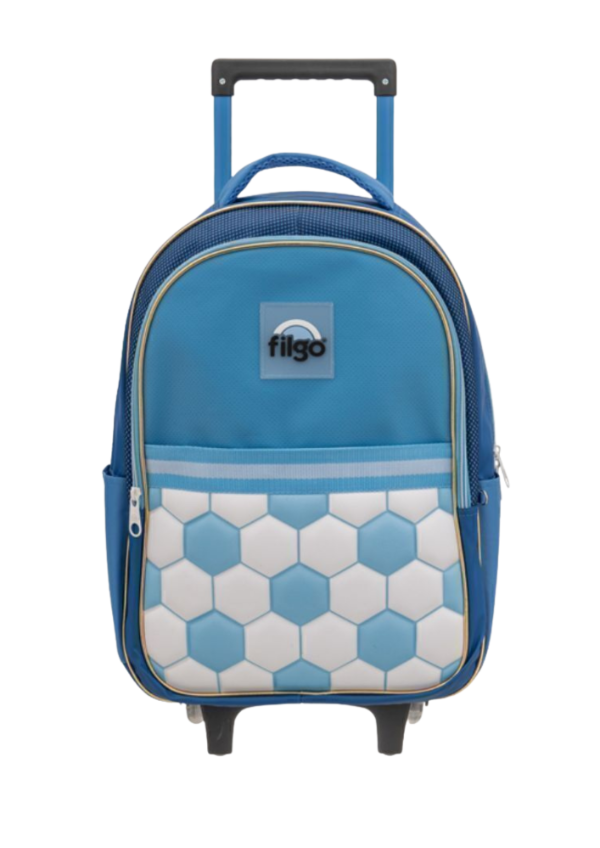 Producto - Mochila filgo starpak 18" futbol celeste-blanco