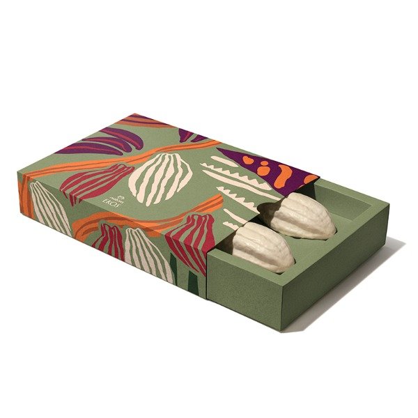 Producto - Jabones en barra puro vegetal Cacao 4 unidades de 100g c/u