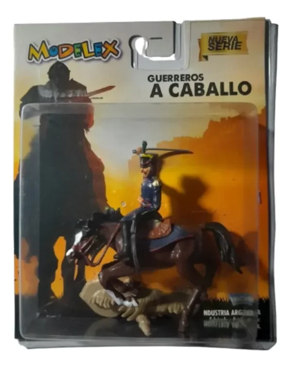 Producto - Fallado!! Soldaditos A Caballo De Plastico Granadero (2) Modelex