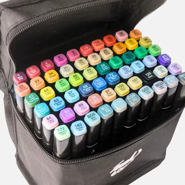 Producto - Estuche x60 marcadores doble punta touch