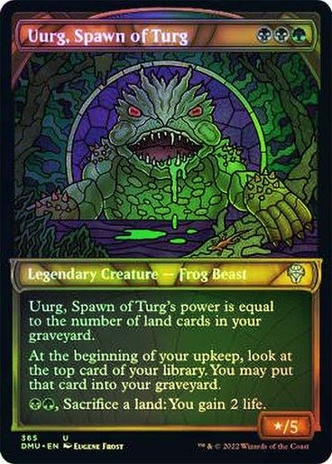 Producto - Uurg, Spawn of Turg (Showcase) (Textured Foil)