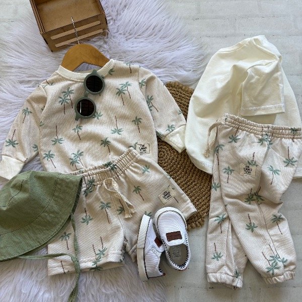 Producto - Short playa en color BEIGE línea bebés - 1