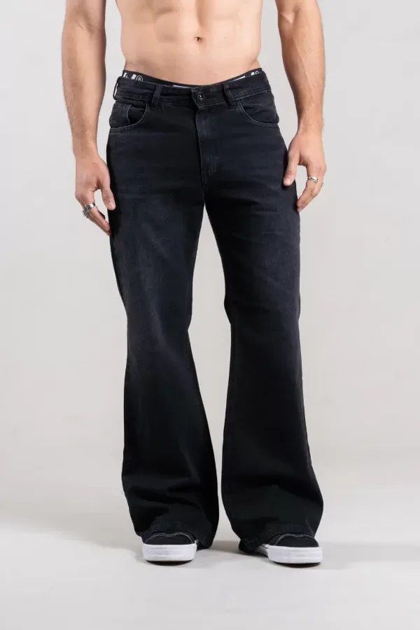 Producto - JEAN NEGRO FLARED
