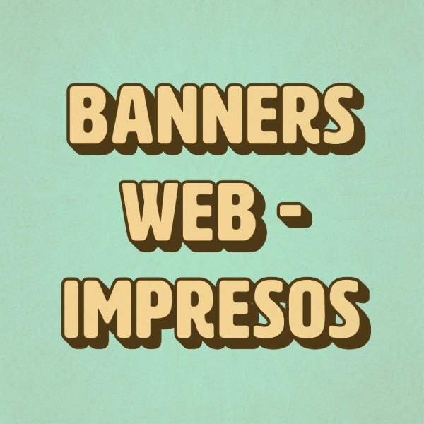 Producto - Banner web o impreso