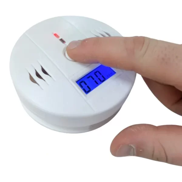 Producto - Detector de Monóxido de Carbono con Pantalla y Alarma de 85dB Funciona a Pilas - 4