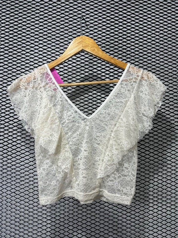 Producto - Top encaje TS con volados - 0