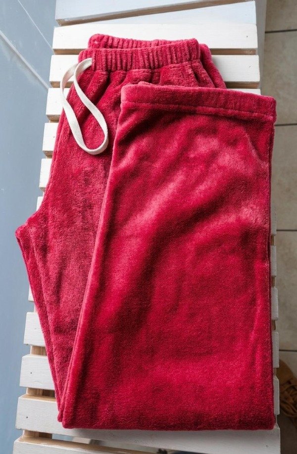 Producto - Pijama polar rojo