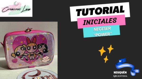 Producto - TUTORIAL INICIALES - Neceser "Power"