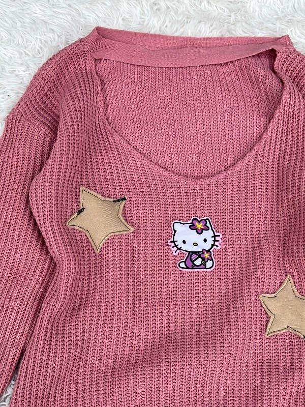 Producto - Suéter rosa Kitty talle S - 2