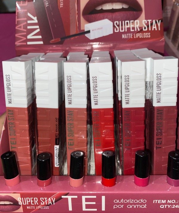 Producto - Labial Matte Super Stay-TEI
