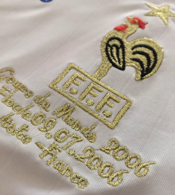 Producto - CAMISETA FRANCIA IMPORTADA ALTERNATIVA RETRO 2006 #10 ZIDANE - 6