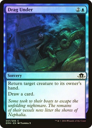 Producto - Drag Under Foil  Eldritch Moon