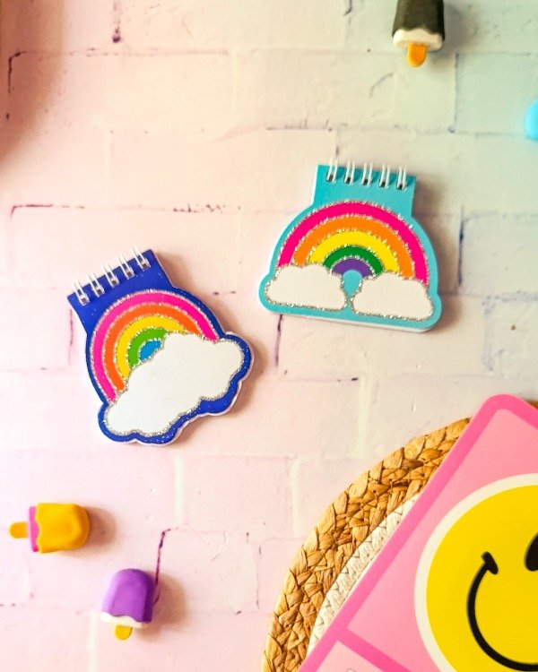 Producto - MINI ANOTADOR ARCOIRIS