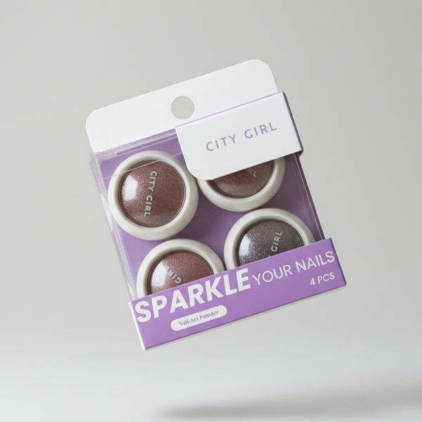 Producto - Polvo Aurora Colores Set X4 ROJO/BORDO - City Girl