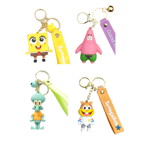 Producto - LLAVERO GOMA BOB ESPONJA