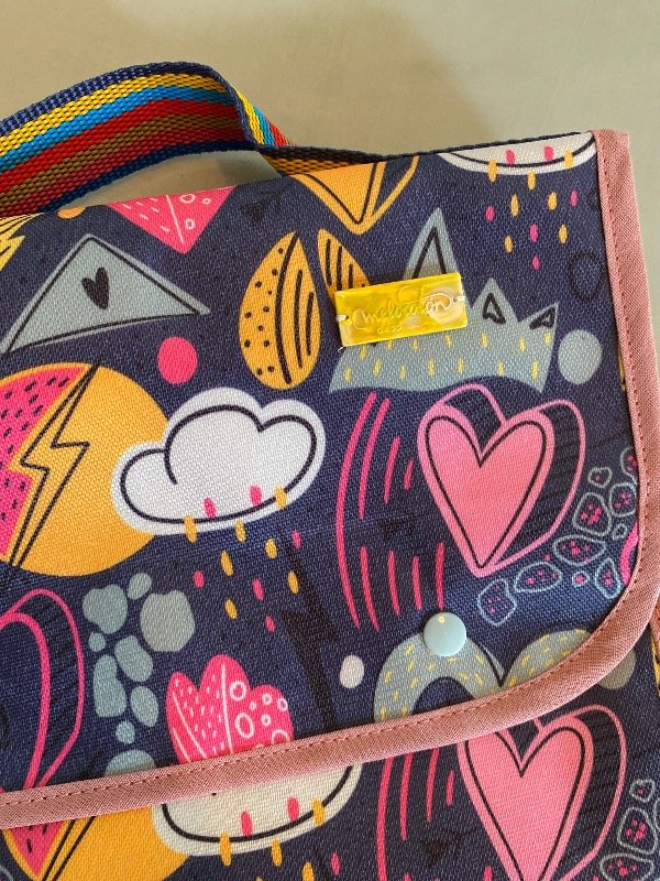 Producto - Neceser viajero Corazón, rayos y nubes - 0