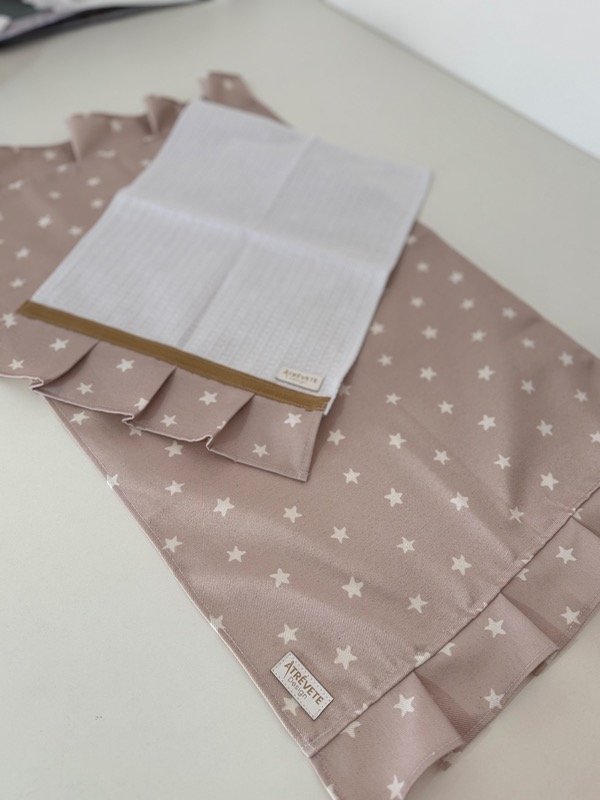 Producto - Mantel Matero + Repasador - Estrellitas