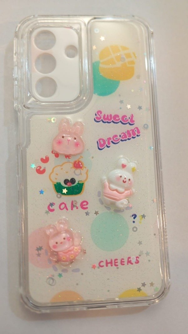 Producto - Funda con Charms Blanco para Samsung A26