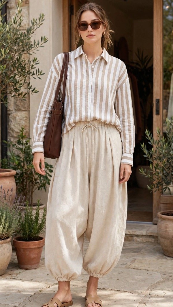 Producto - CAMISA OVERSIZE RAYADA (3 modelos) - 9
