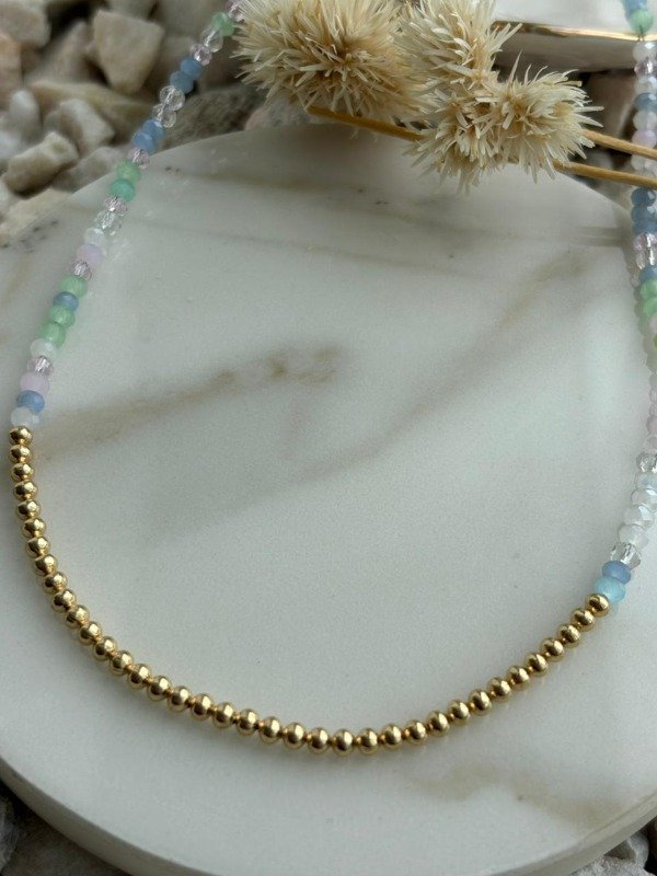 Producto - Collar piedras de colores - 0
