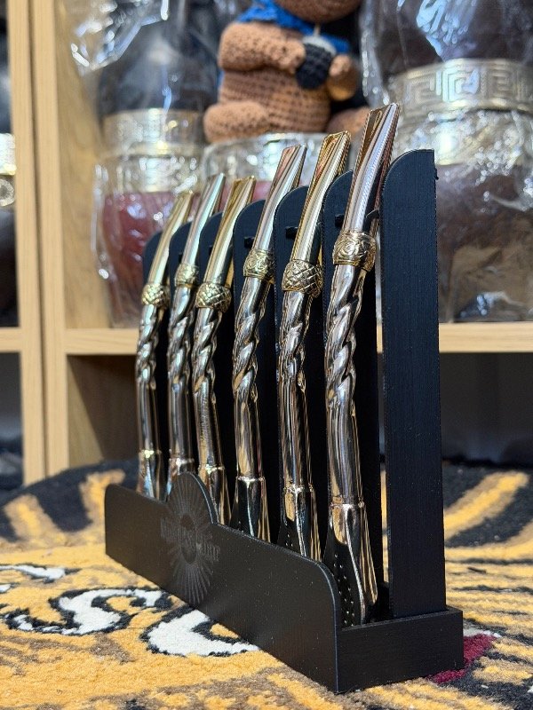 Producto - Bombillón de Alpaca Semi Curvo