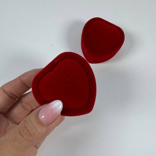 Producto - Estuche Corazón Para Anillo