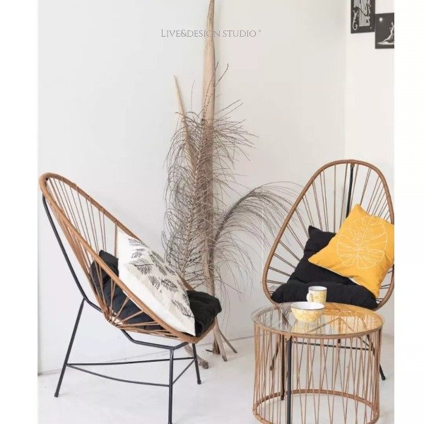 Producto - MESA RATONA ACAPULCO CIRCULAR YUTE O PVC