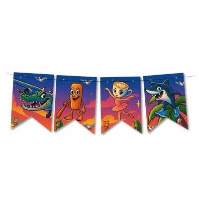 Producto - Banderín Brainrot