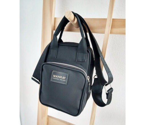 Producto - MINI BAGS RAFIA PU  NEGRO