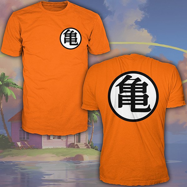 Producto - Dragonball Kame Logo - Remera Doble Estampado