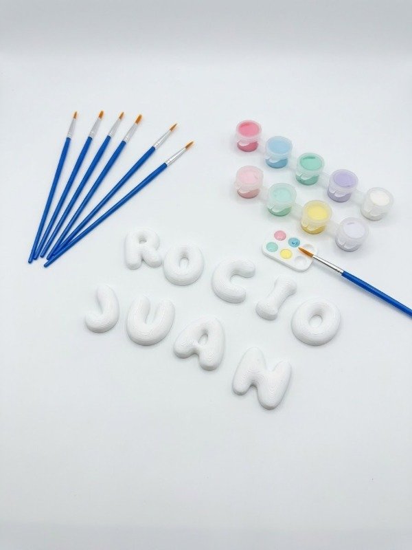 Producto - Mini letras Bubble - 4